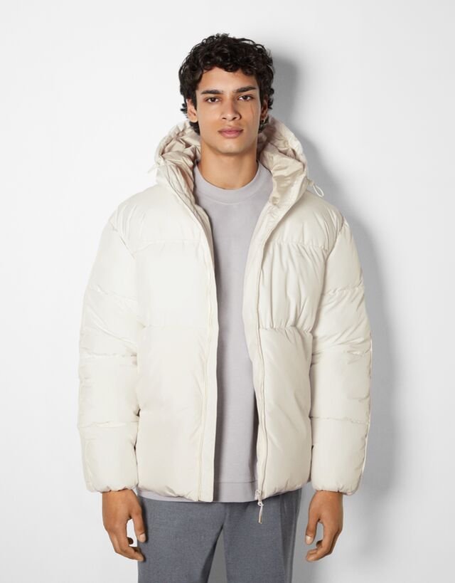 bershka womens puffer jacket