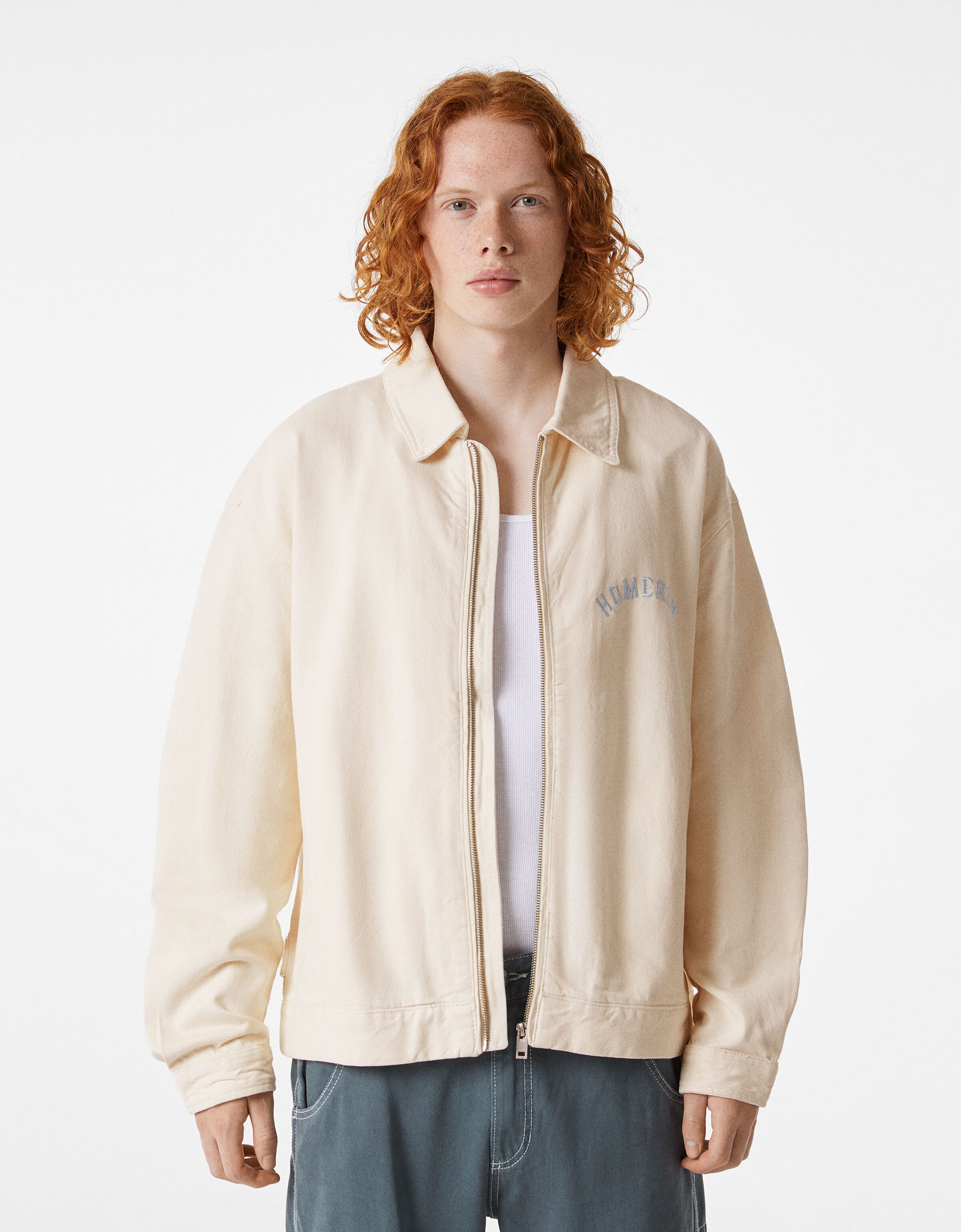 bershka cord jacket