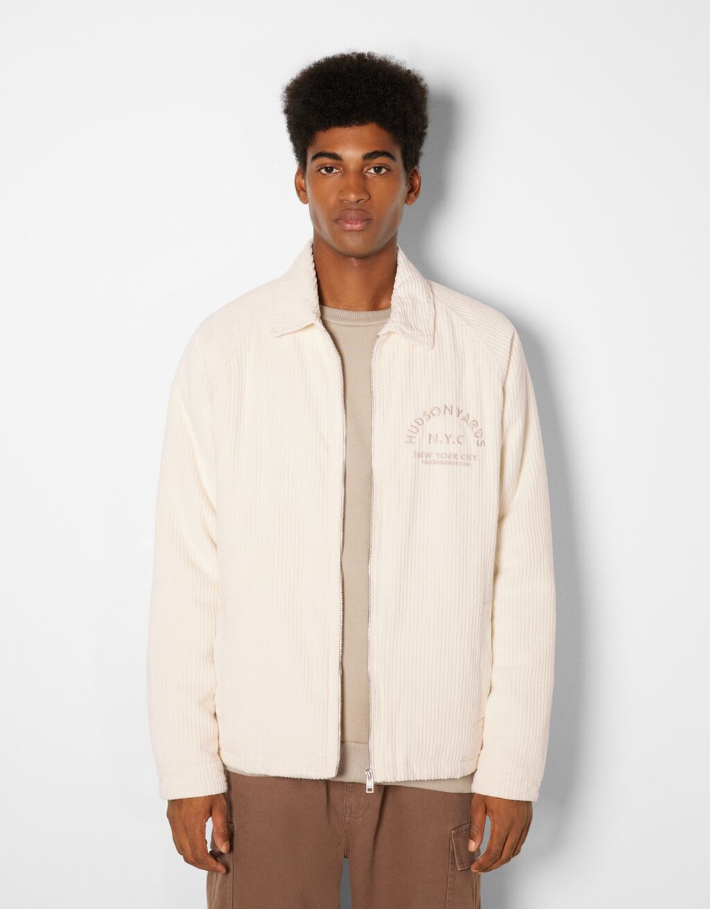 bershka corduroy jacket