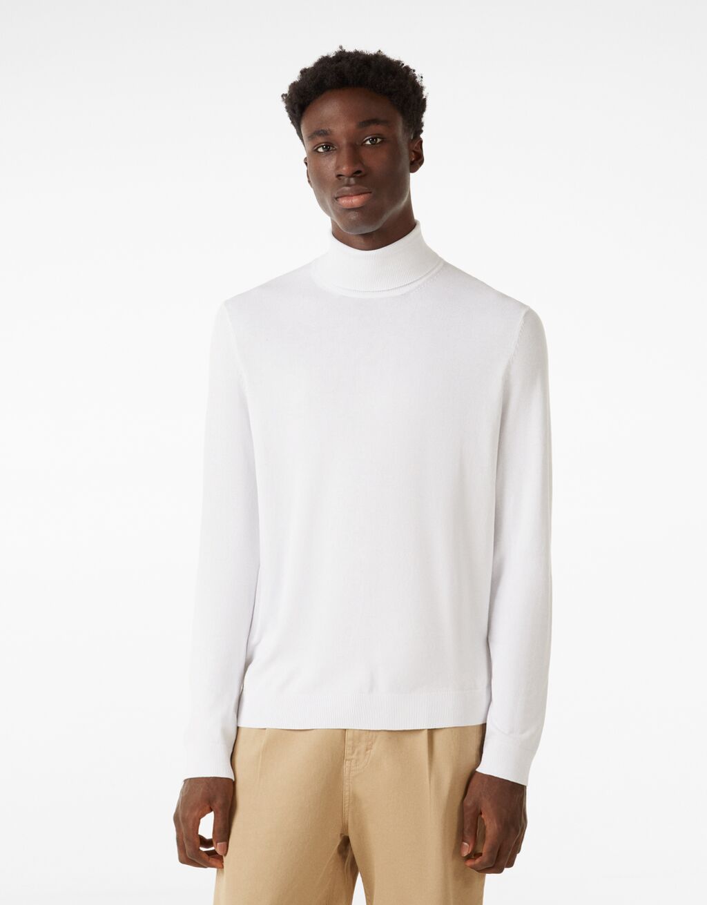 Turtleneck sweater - Basics - Man | Bershka