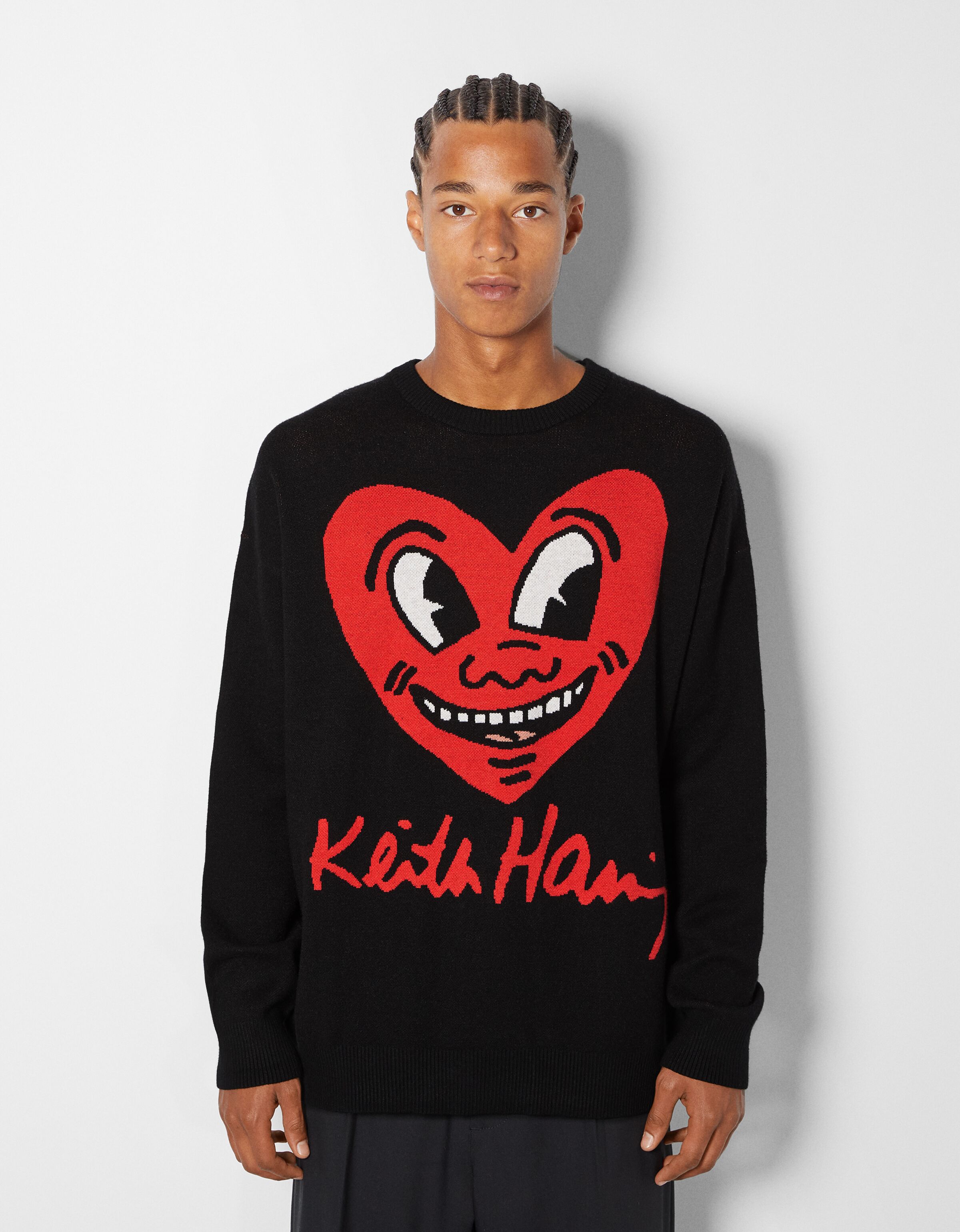 Keith Haring print sweater - Man | Bershka