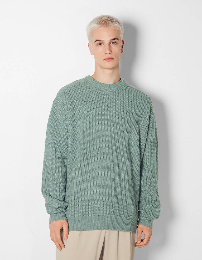 Wool sweater - Man | Bershka