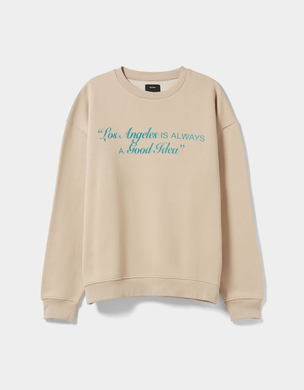 Crewneck printed sweatshirt