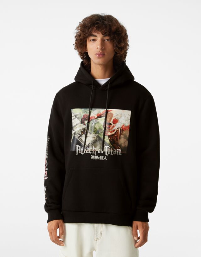 Attack on Titans print hoodie 