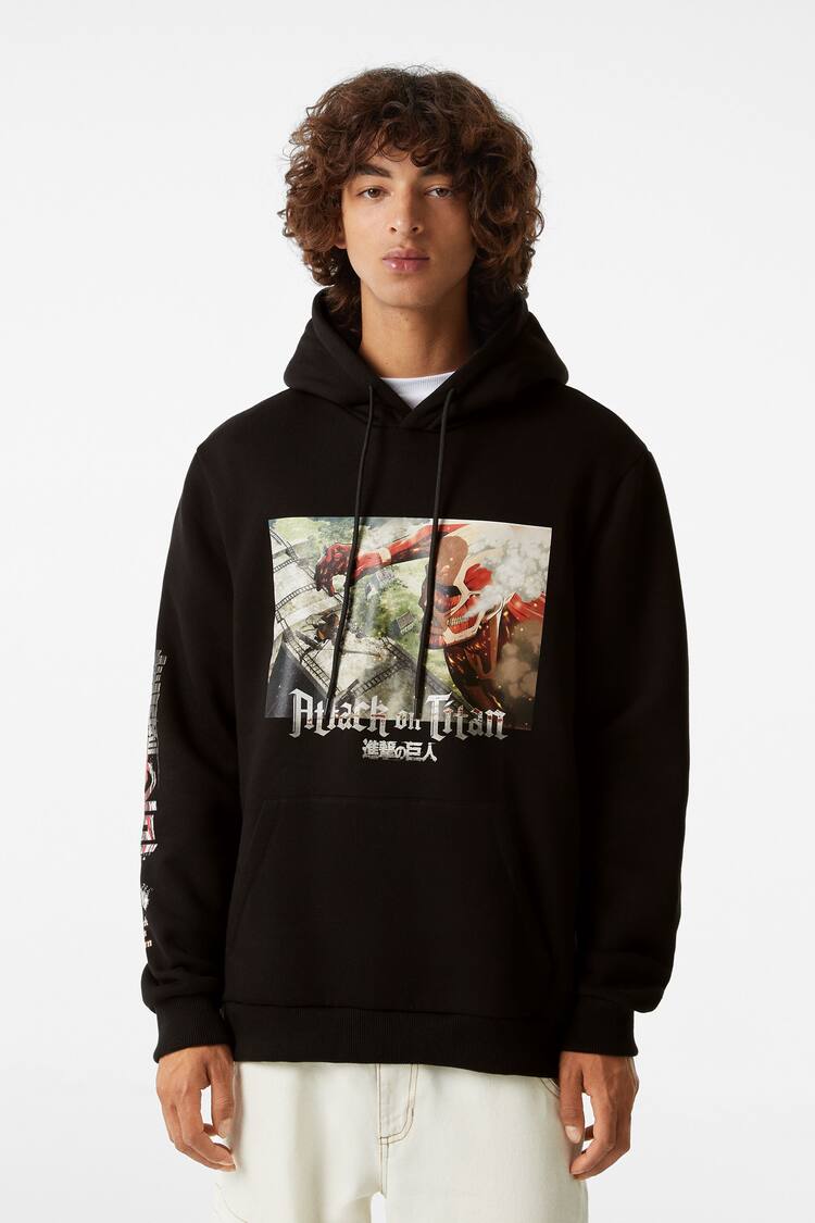 Attack on Titans print hoodie