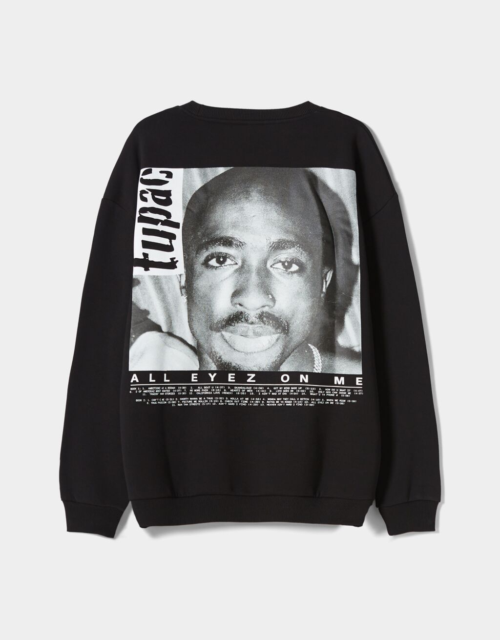 Sweatshirt mit Rundausschnitt Tupac