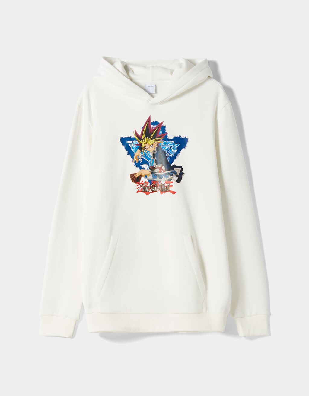 Easy fit hoodie with a Yu-Gi-Oh! print