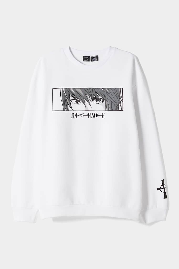 Death Note print sweatshirt