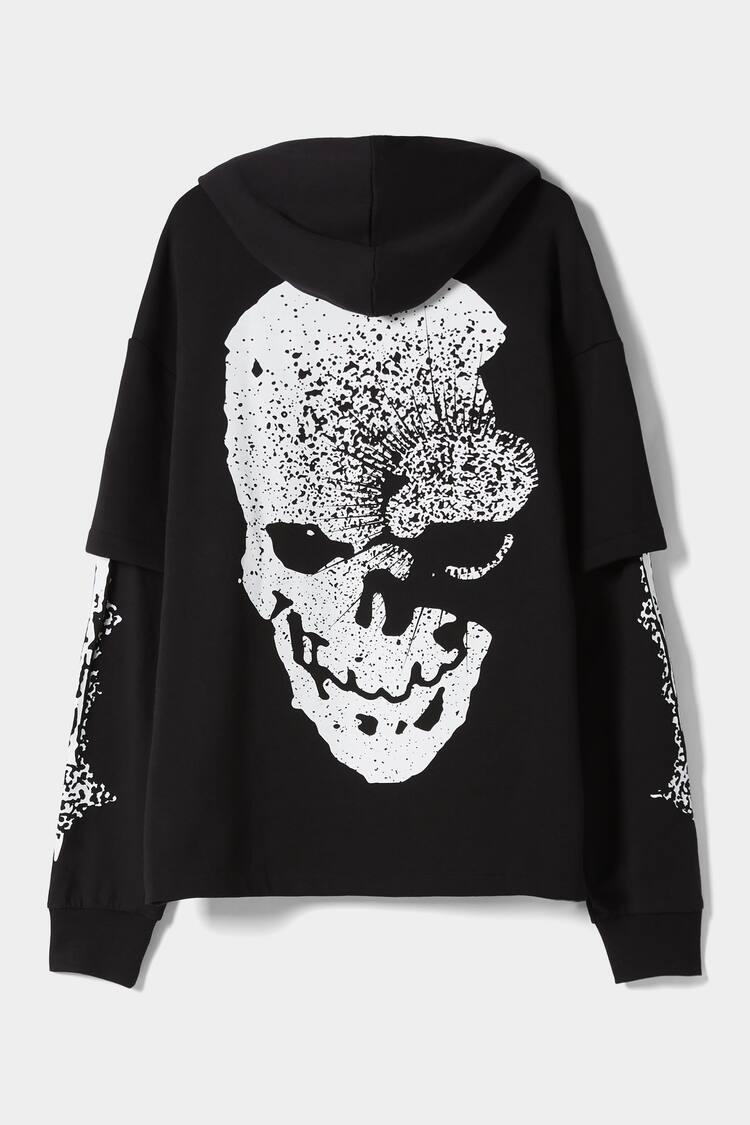 Mock layer Death Note hoodie