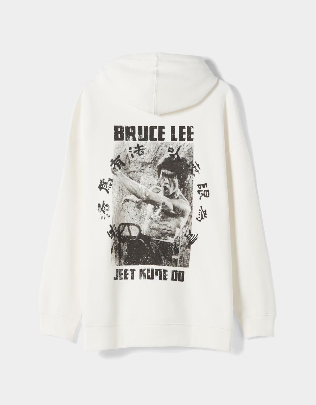 Bruce Lee print hoodie