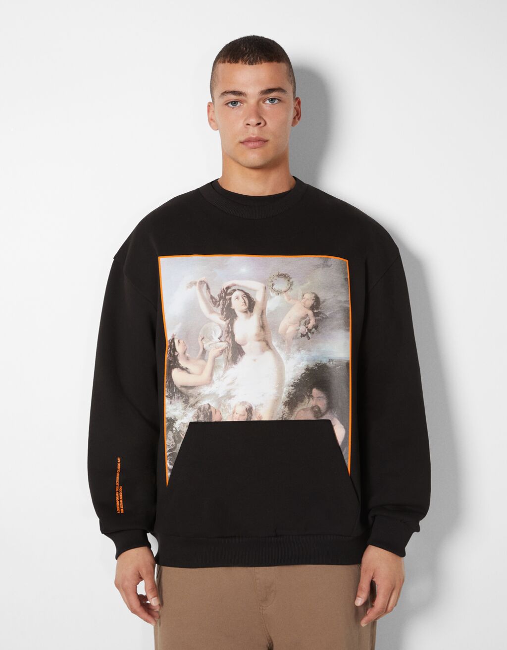 Sweatshirt met Art Series-print