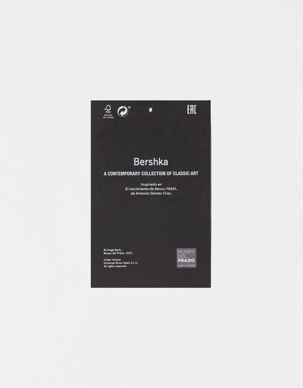 Art Series print sweatshirt Man Bershka