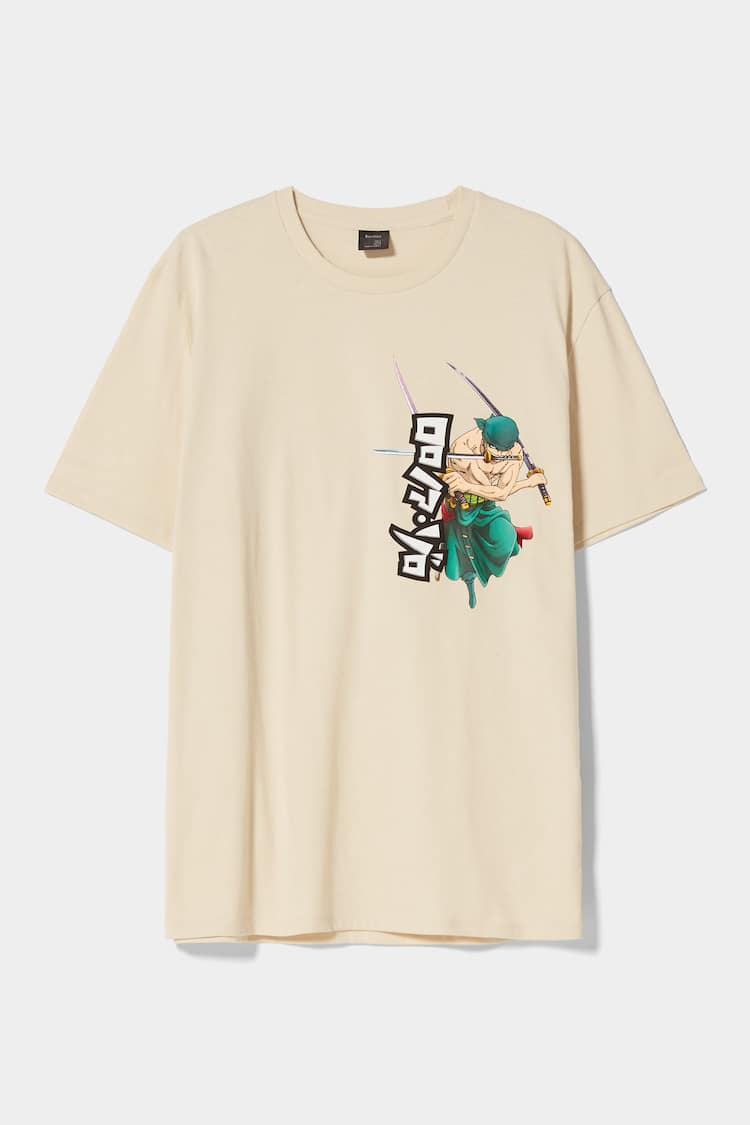 Camiseta manga corta middle fit One Piece