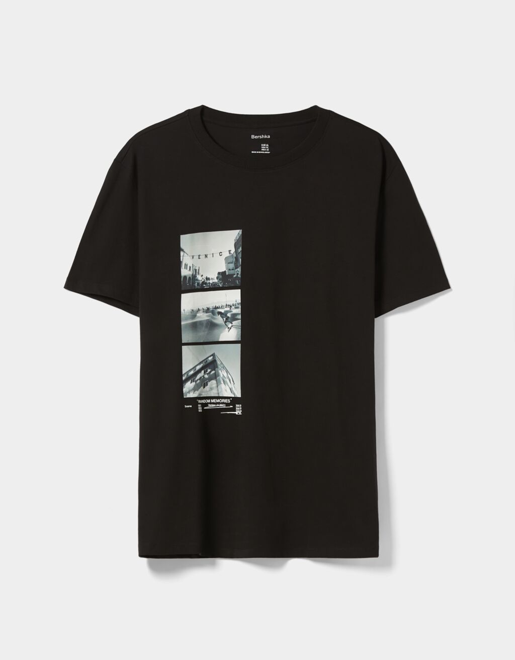 Regular fit T-shirt met korte mouw en fotoprint