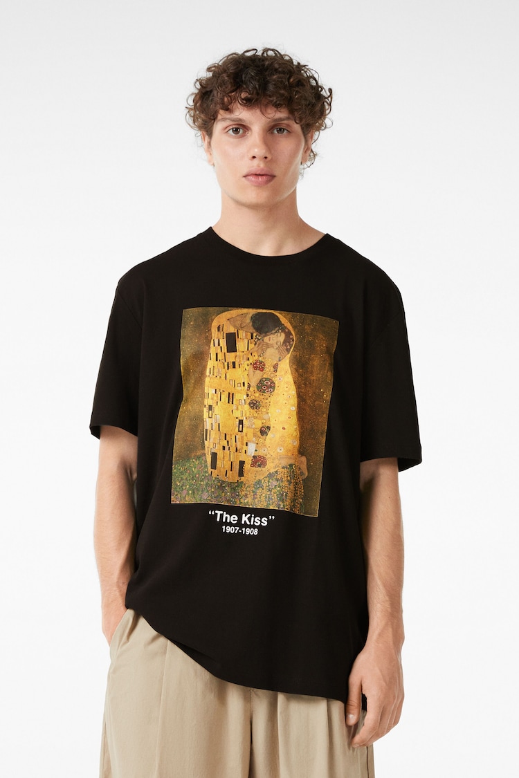 Kortärmad t-shirt med normal passform Scala Museum