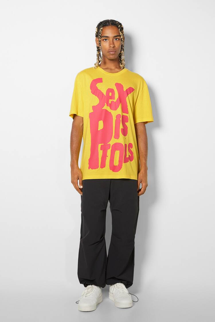 Camiseta manga corta regular fit print Sex Pistols