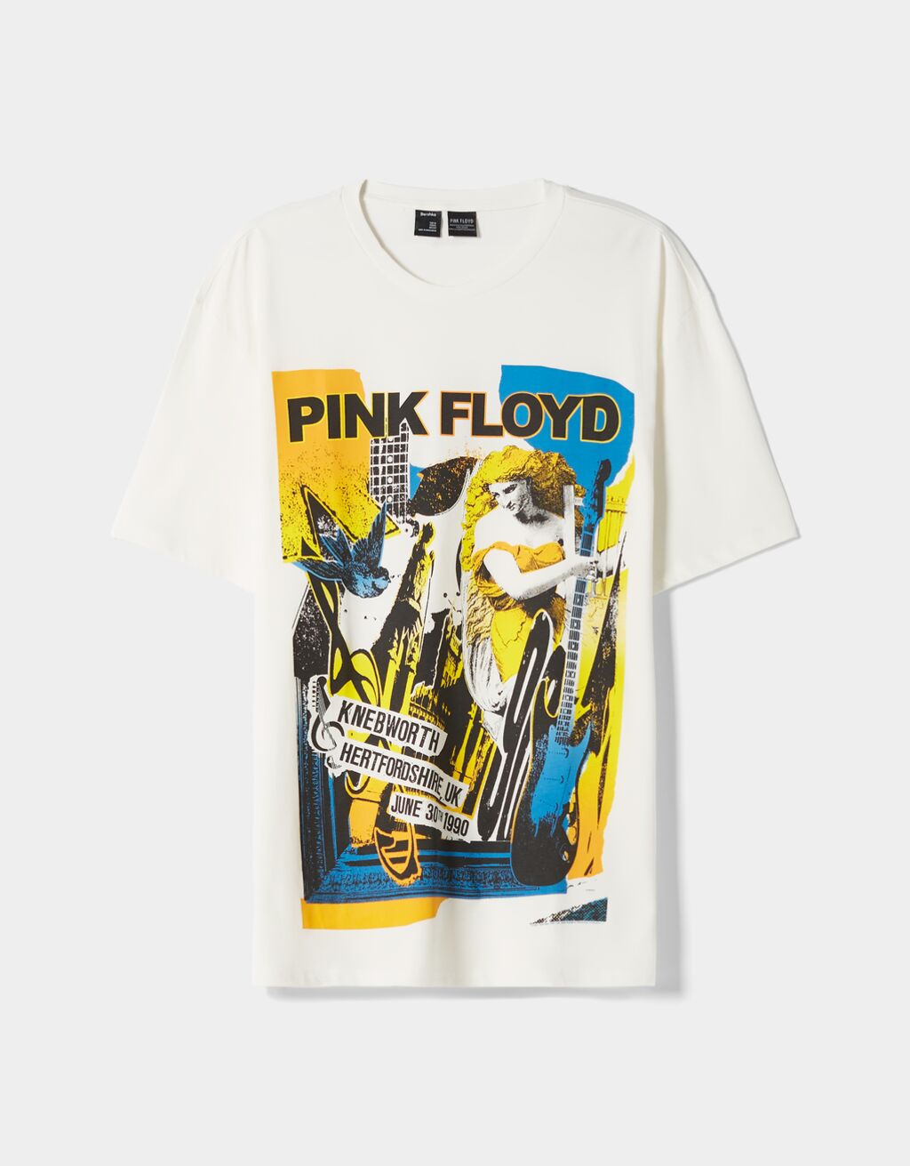 T-shirt manches courtes imprimé Pink Floyd