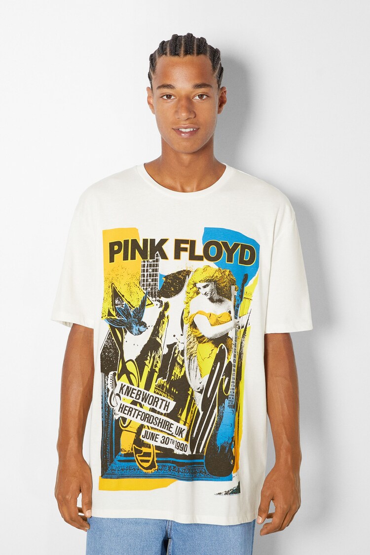 Short sleeve Pink Floyd print T-shirt