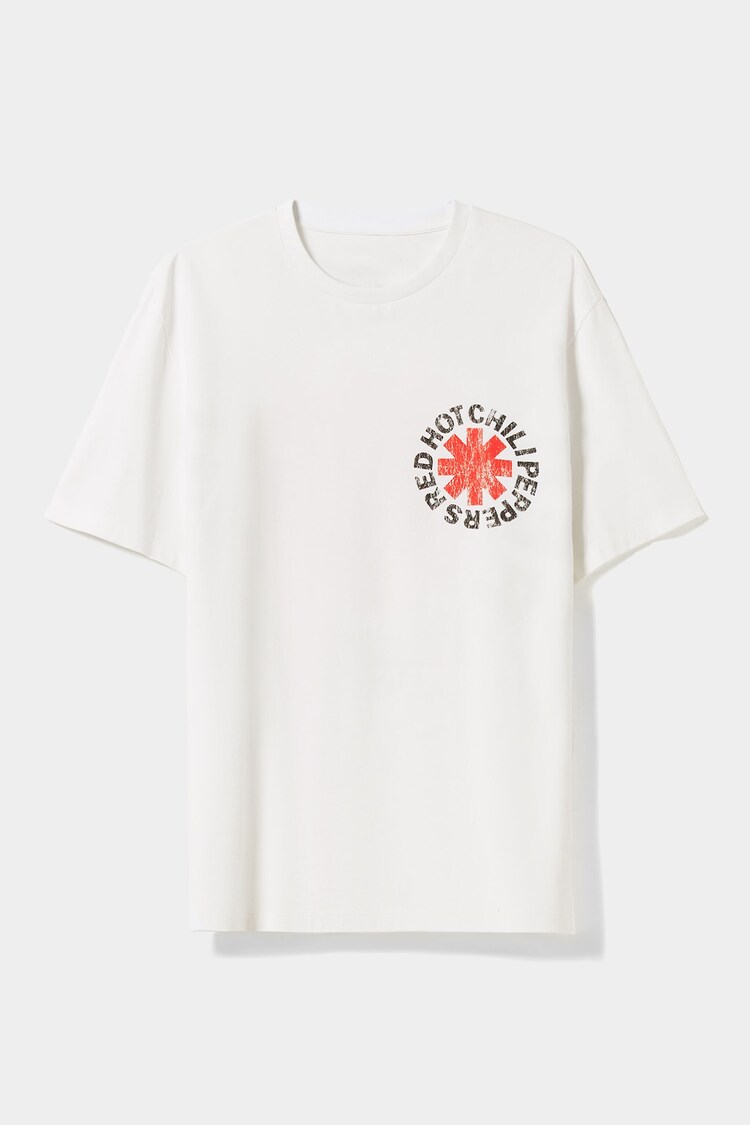 Kortärmad t-shirt med normal passform Red Hot Chili Peppers