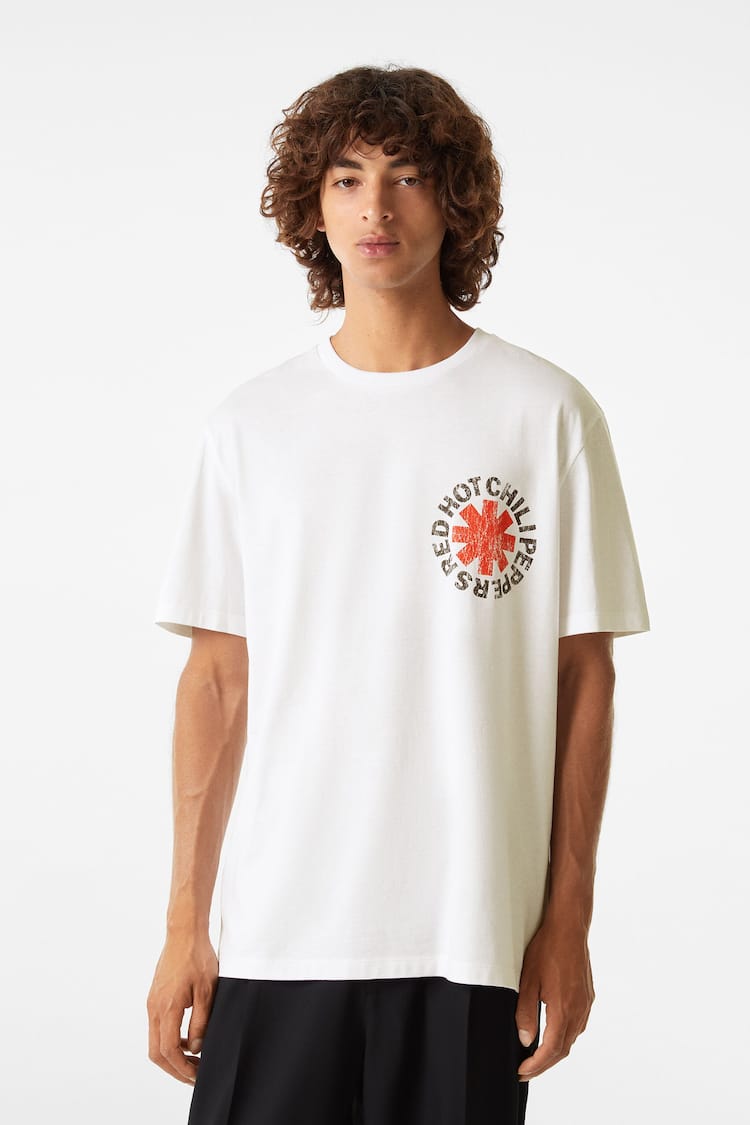 T-shirt manga curta regular fit Red Hot Chili Peppers