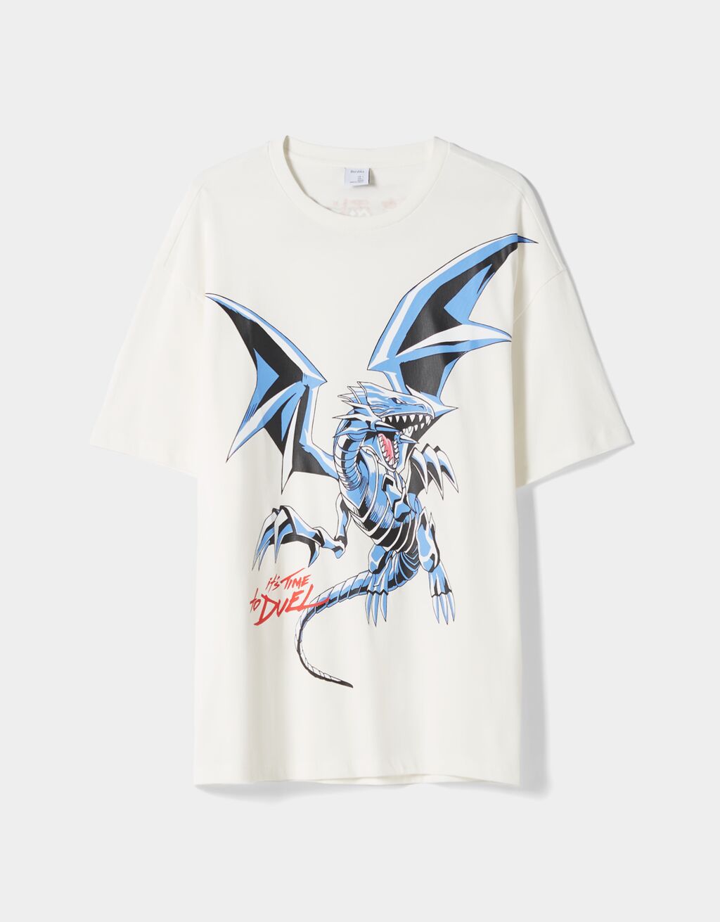 Short sleeve boxy fit T-shirt with a Yu-Gi-Oh! print