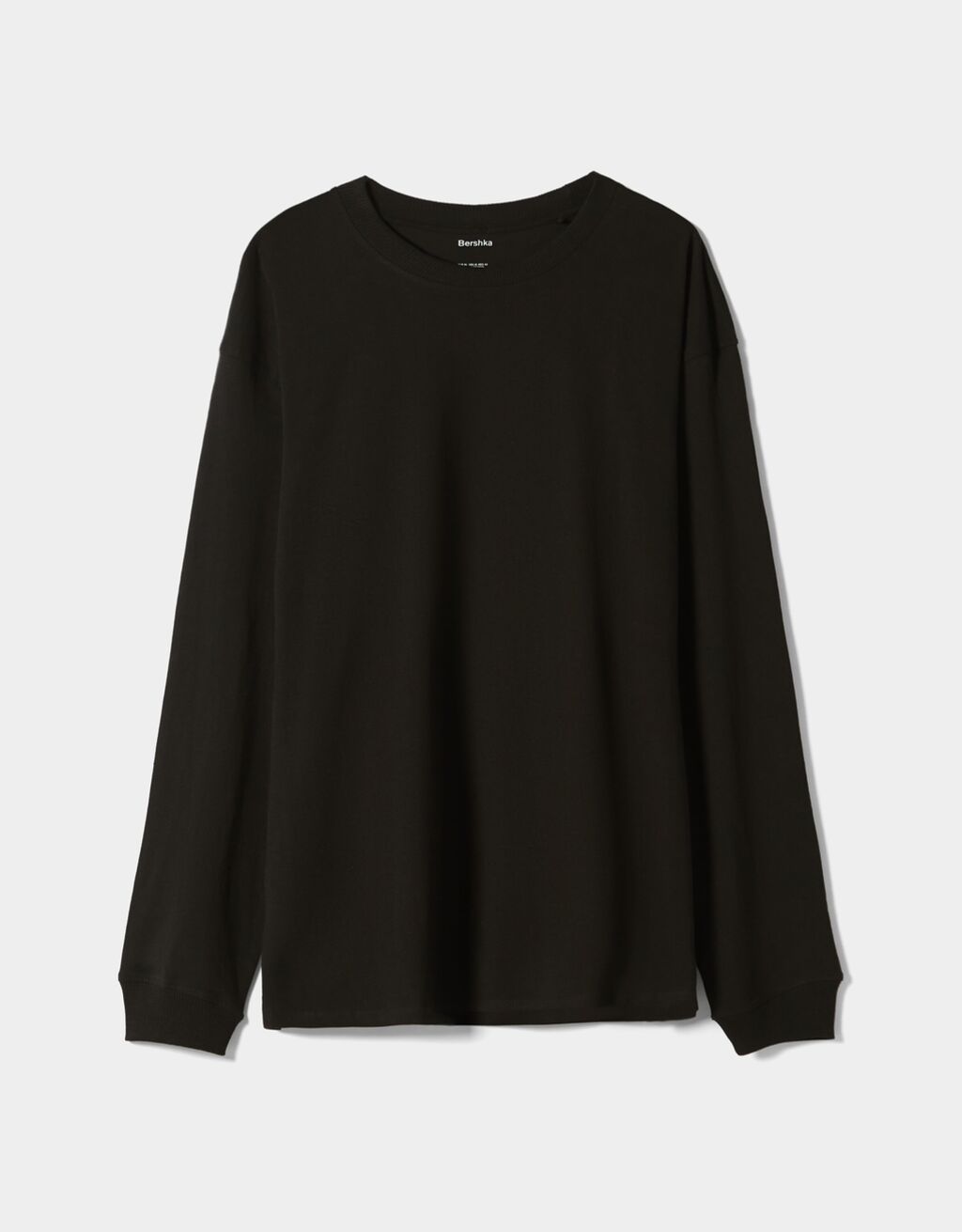 Oversize long sleeve T-shirt with print