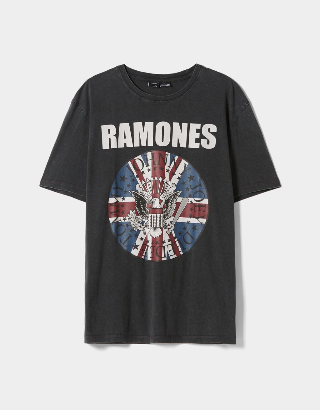 T-shirt met Ramones-print en korte mouw