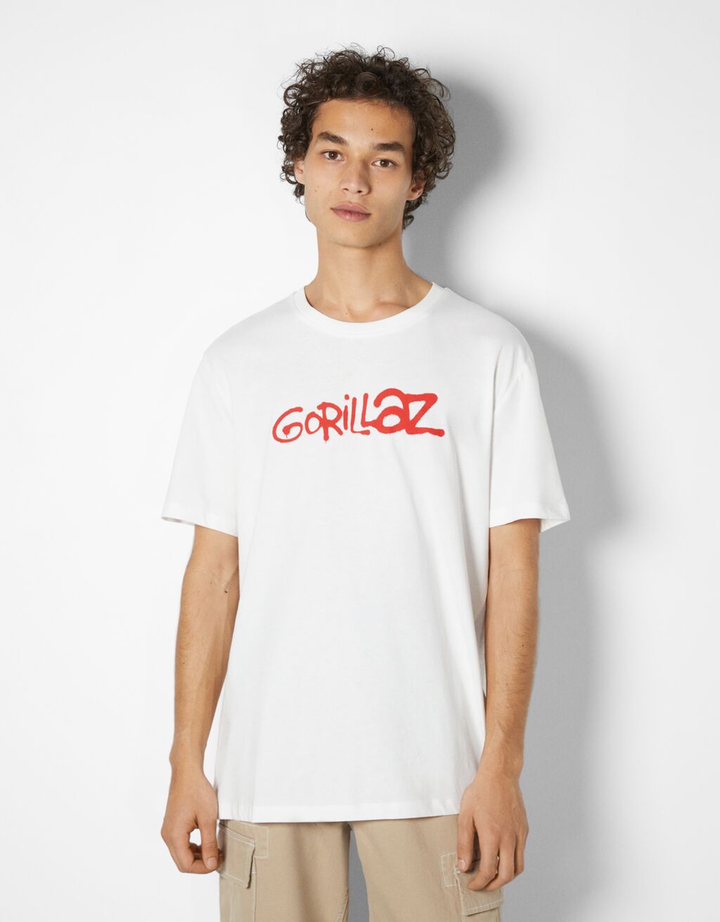 Camiseta manga corta regular fit print Gorillaz
