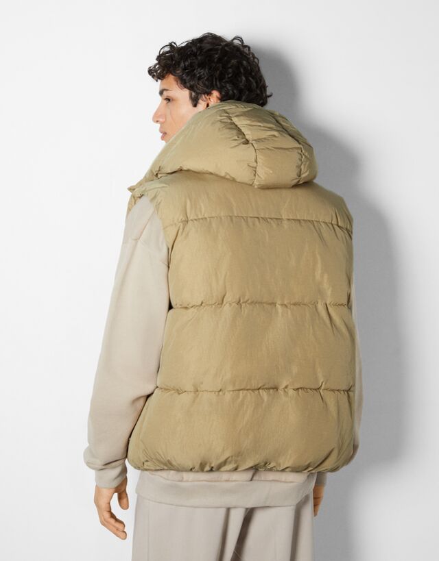 Hooded puffer gilet - Jackets and coats 