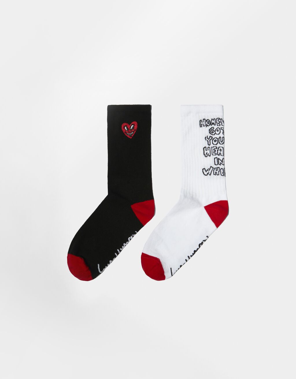 Комплект от 2 чифта чорапи с мотив Кийт Харинг