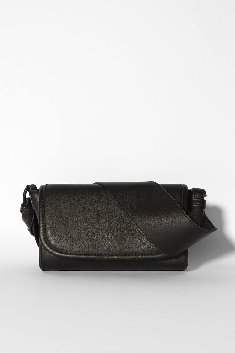 Crossbody bag with wide strap