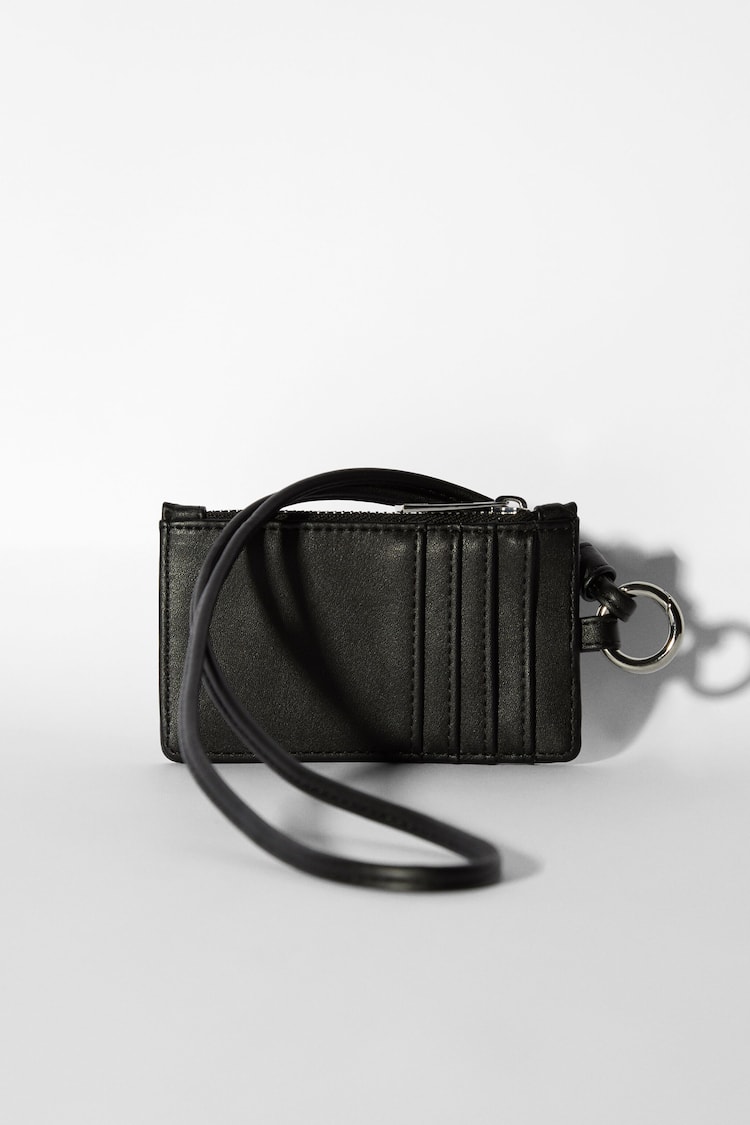Card holder with pendant strap