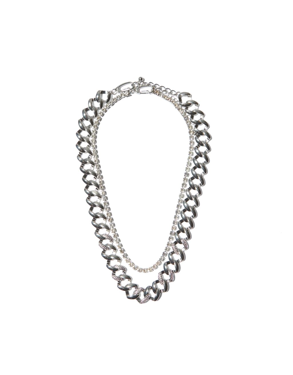 Chunky Chain Necklace Man Bershka chunky-chain-necklace-man-bershka