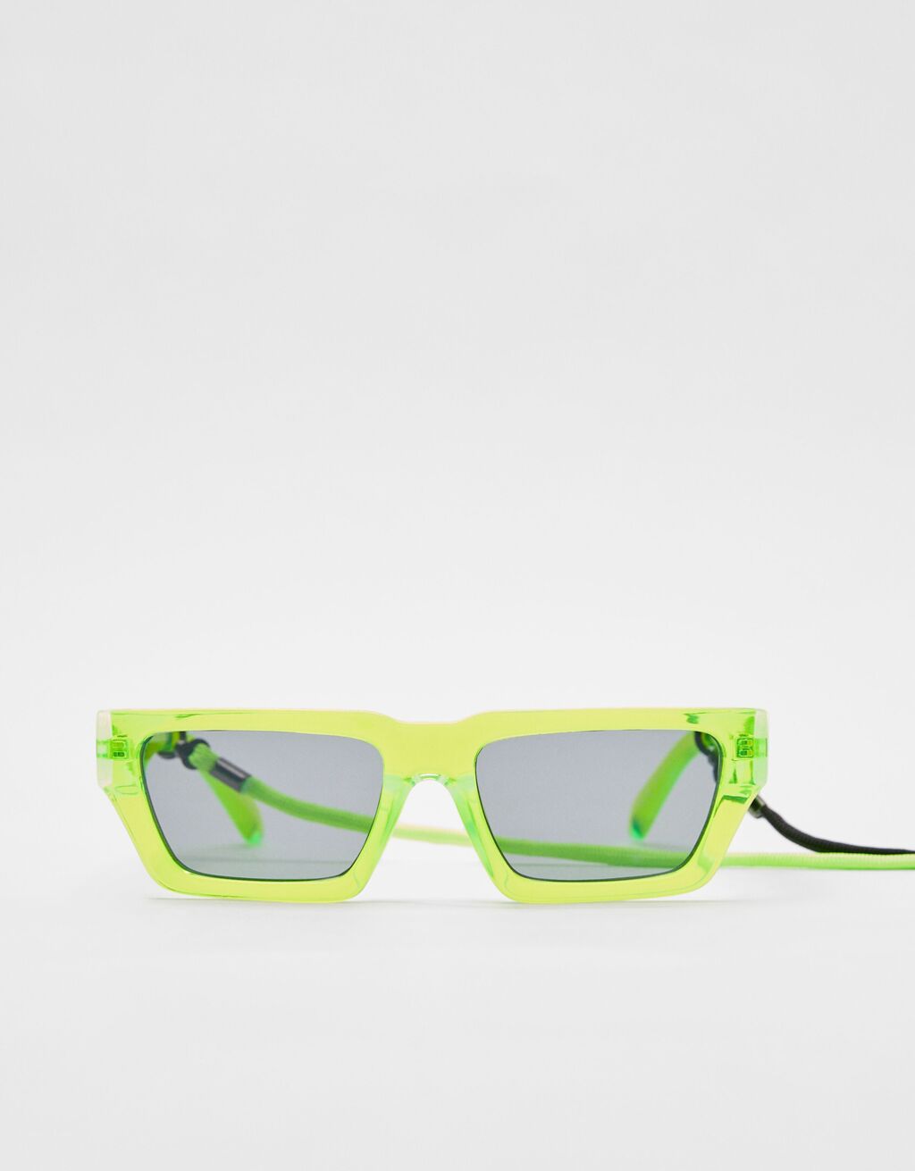 Neonfarbene Sonnenbrille