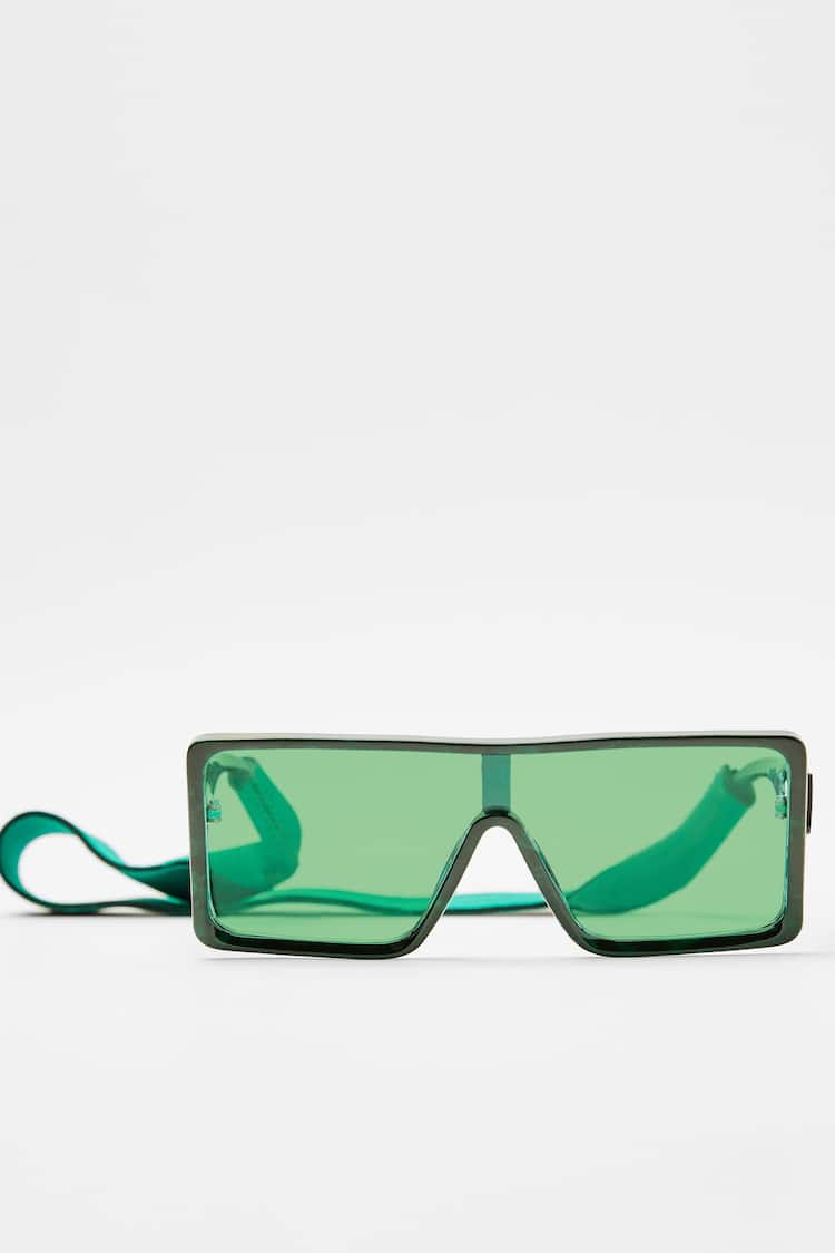 Солнцезащитные очки в оправе под черепаху