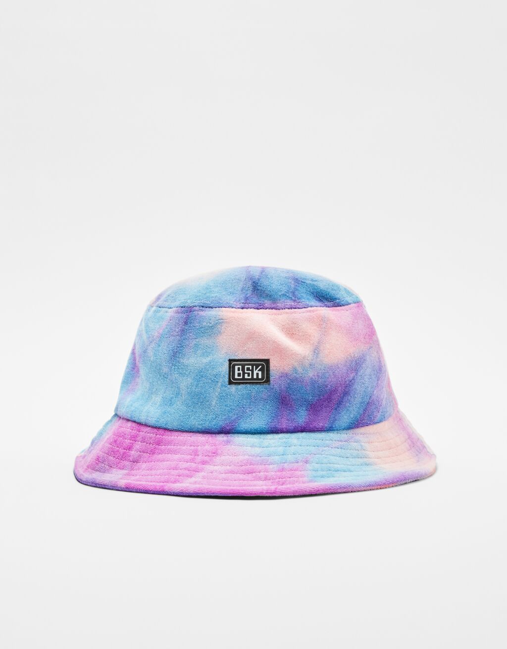 כובע פטרייה מבד מגבת בסגנון tie dye