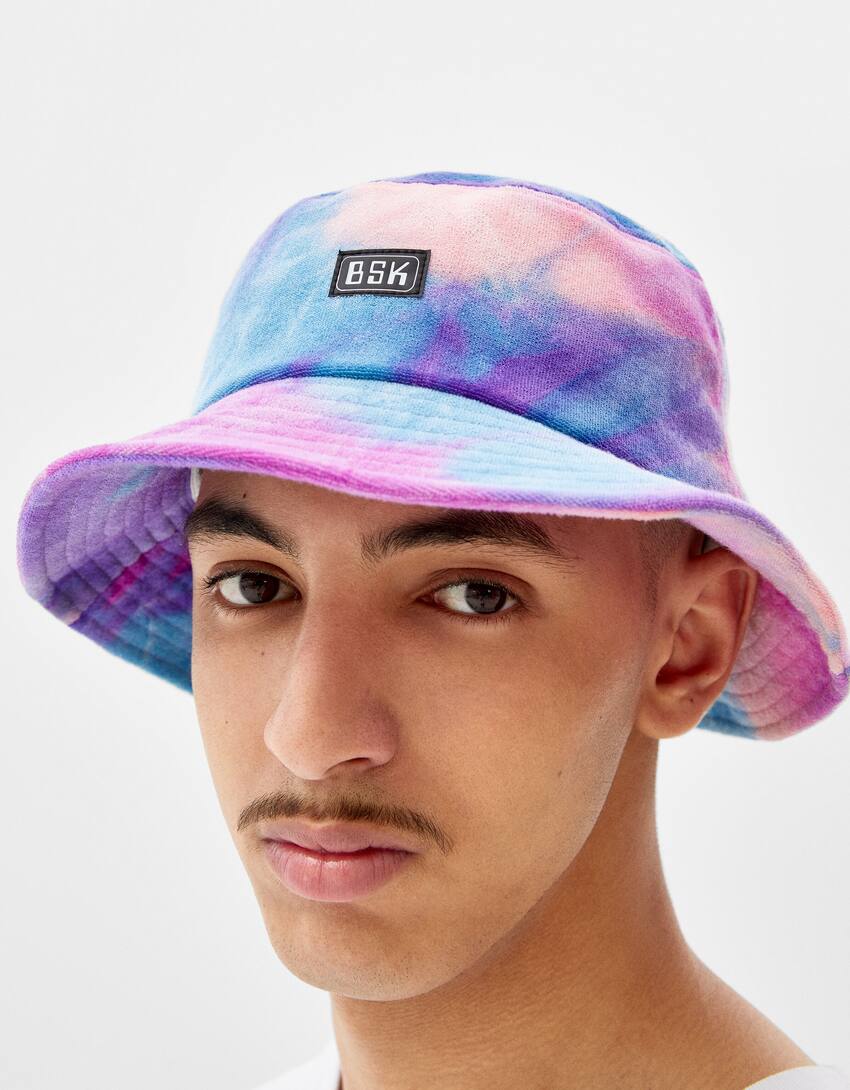 how to tie dye a bucket hat