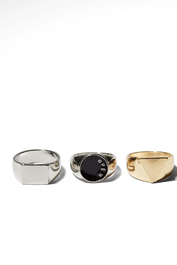 Set of 3 triangle rings