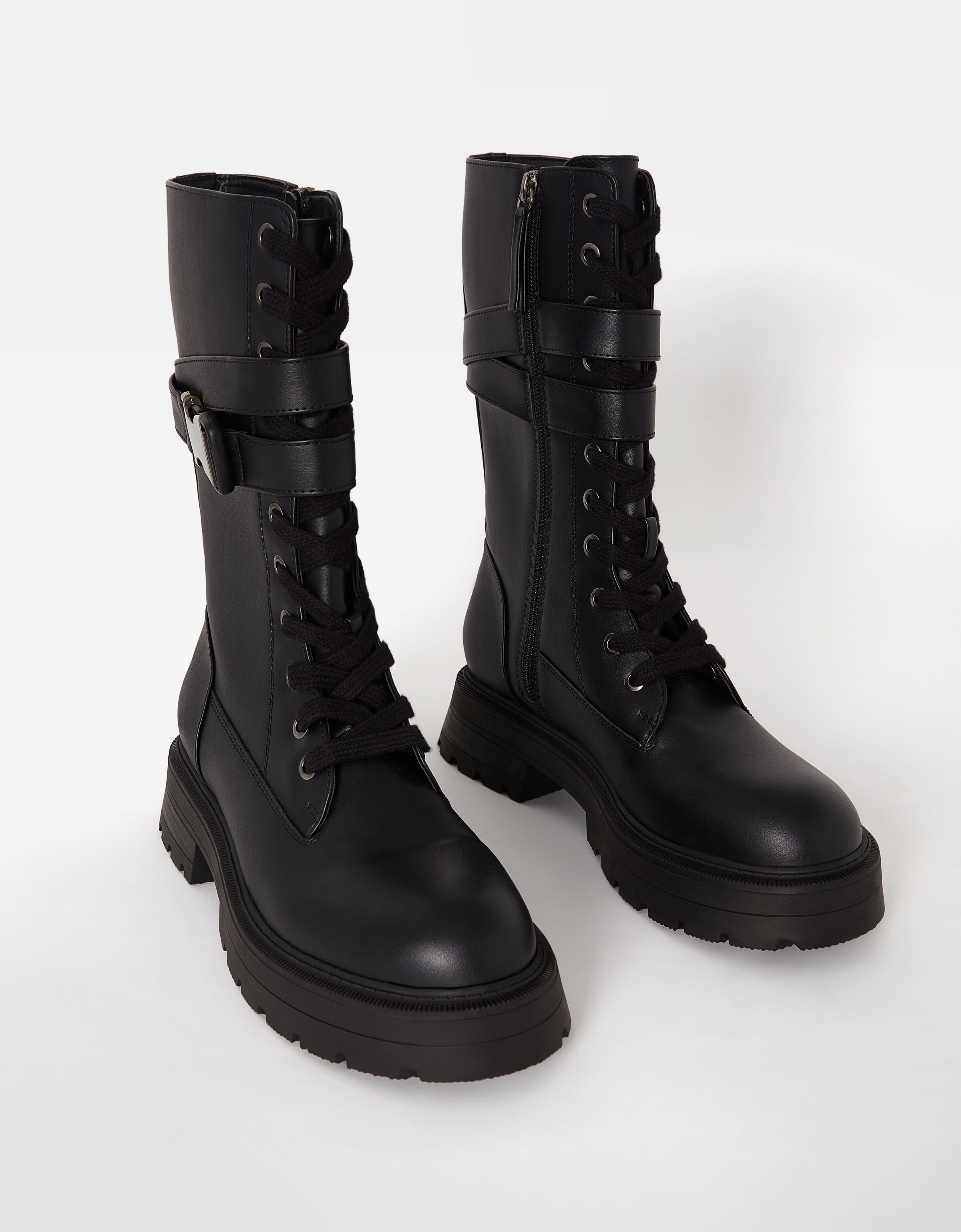 Flat high ankle boots Clearance