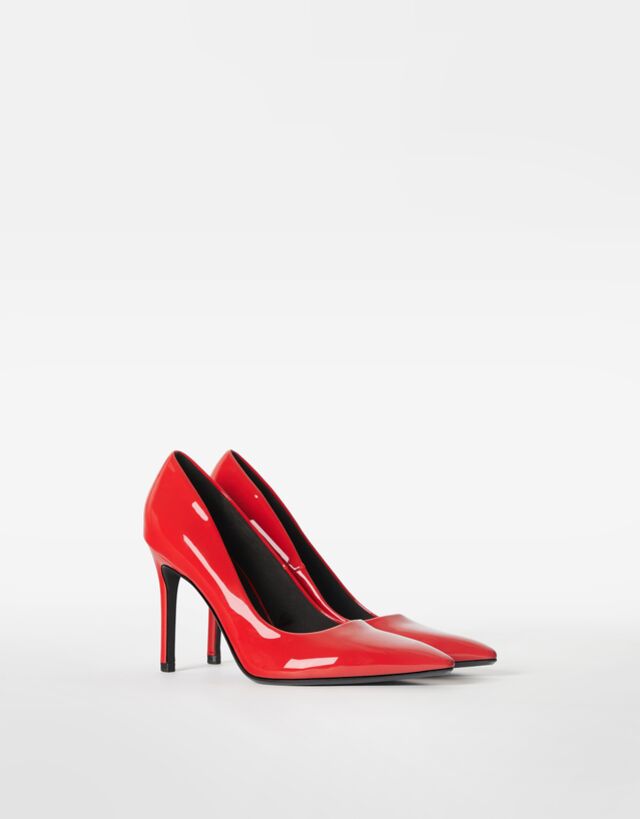 Hakken Dames Schoenen Hakken Hoge hakken Bershka Hoge hakken Zapato salón  rojo berska dance4life.com