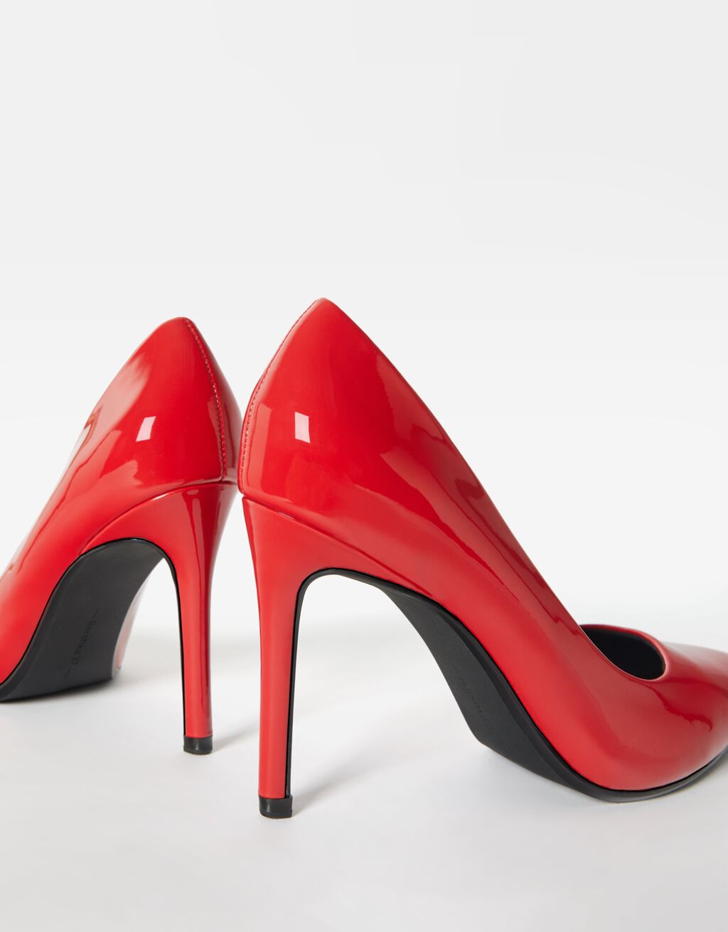 Glanzende Schoenen Met Hoge Hakken Dames Bershka