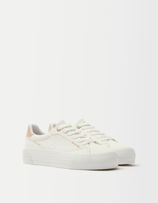 platform sneakers bershka