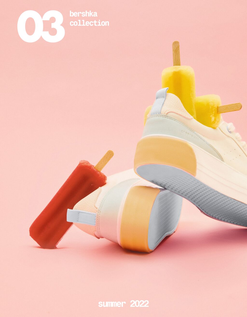Αθλητικά παπούτσια πλατφόρμα με αντίθετο συνδυασμό χρωμάτων