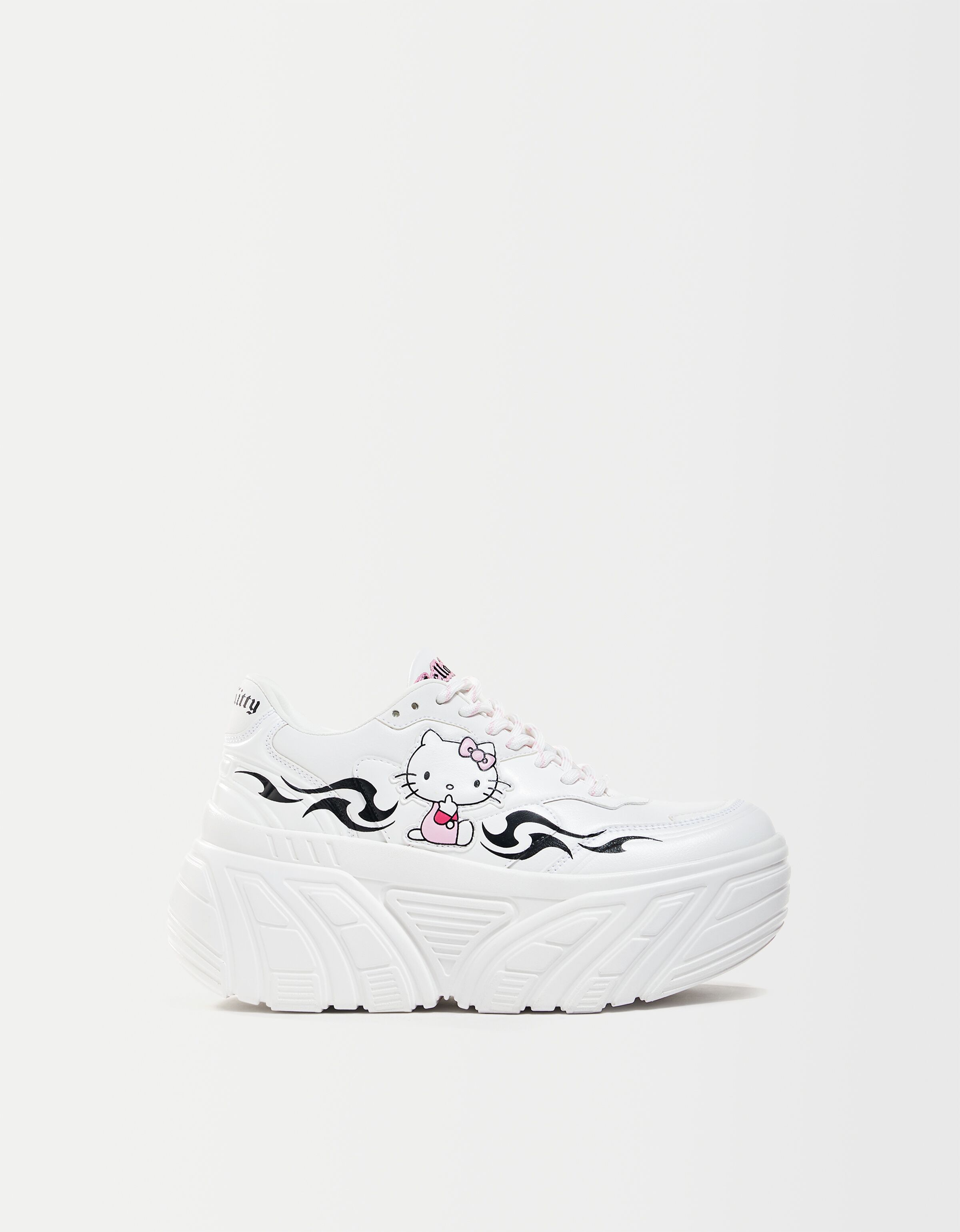 hello kitty platforms bershka