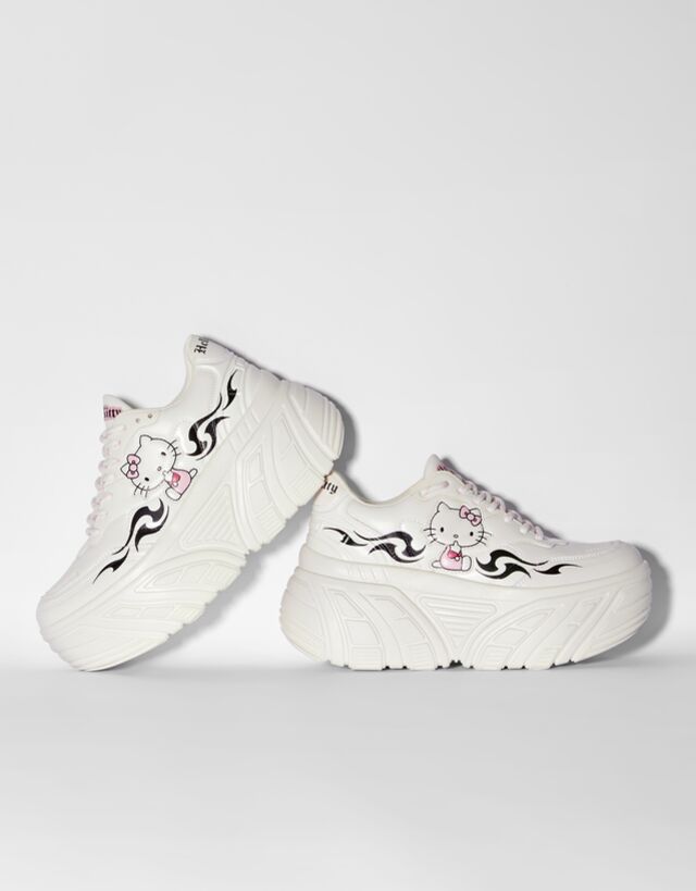 hello kitty platform trainers