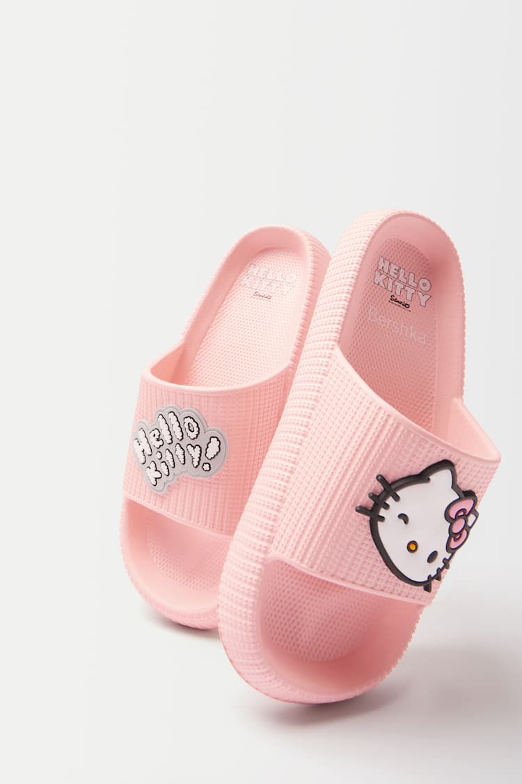 Sandales plates Hello Kitty