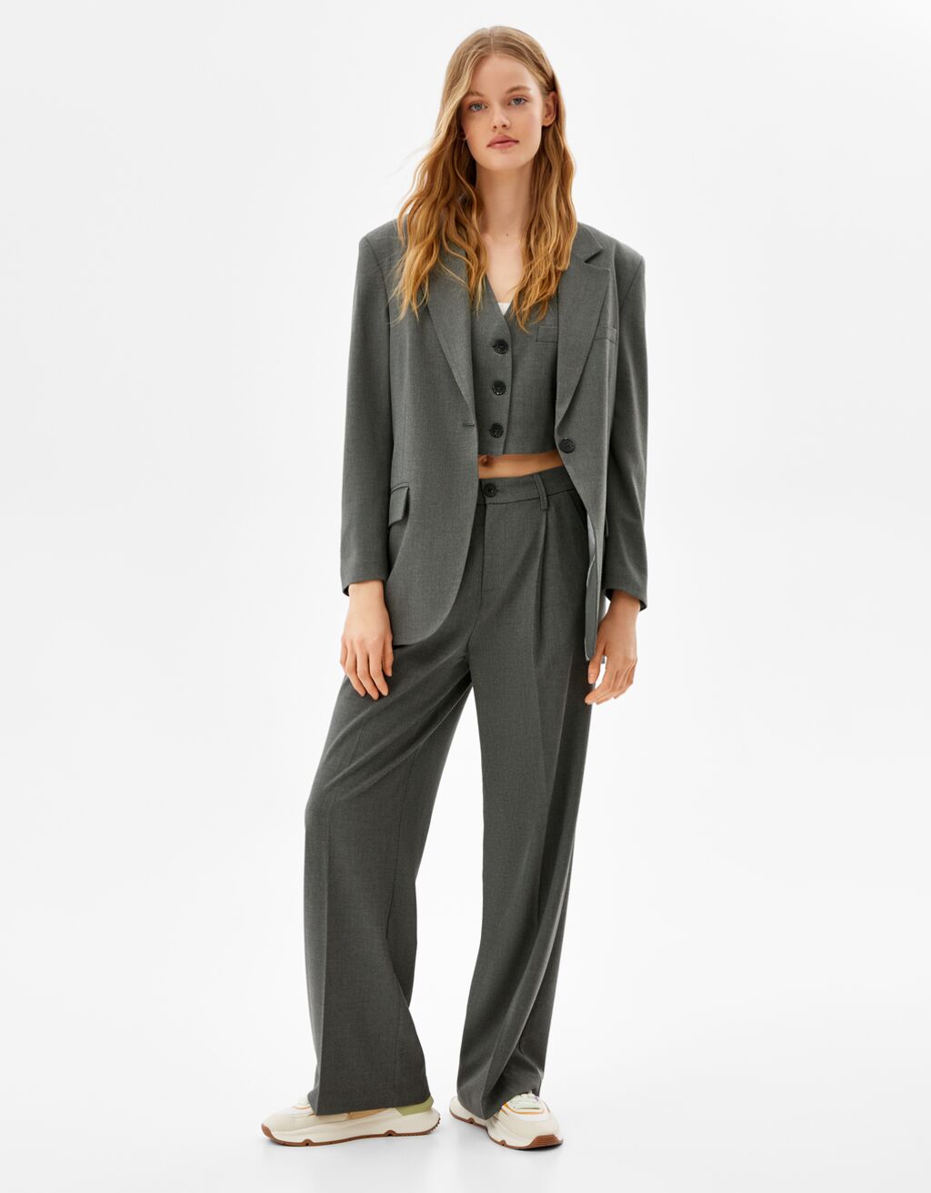Set blazer e pantaloni - Total look - Donna | Bershka