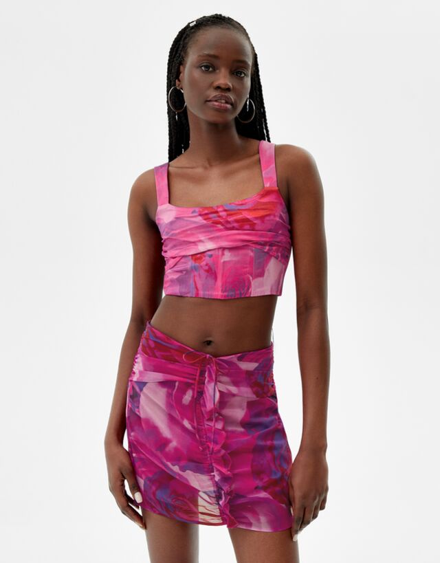 Corset top and skirt set - T-shirts 