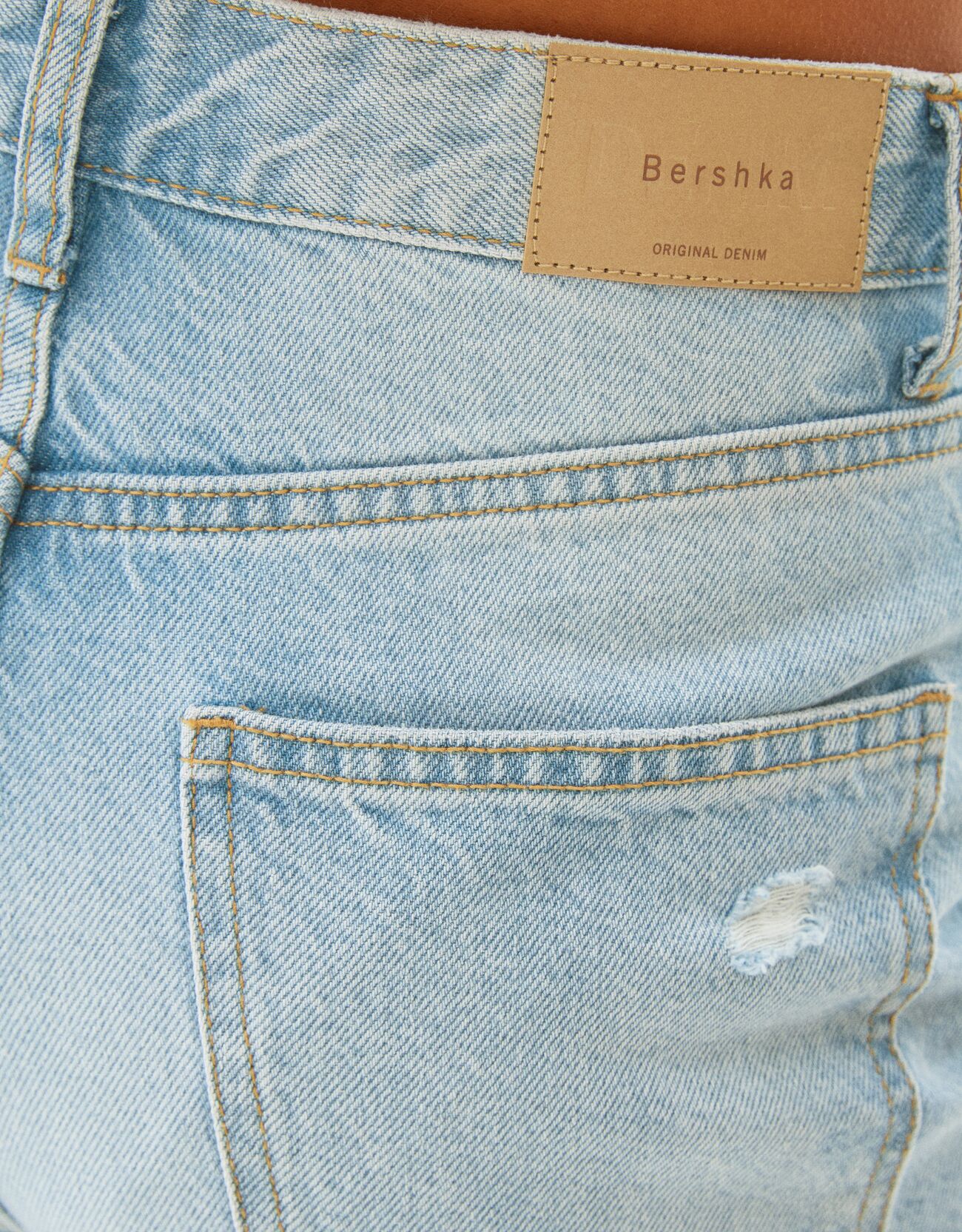 bershka ripped 90s jeans