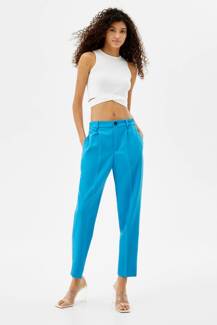 Tailored jogging trousers